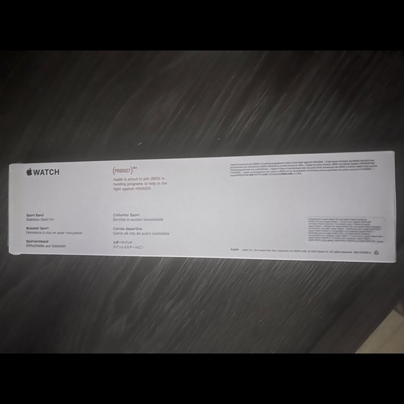 APPLE WATCH RED SPORT BAND - Picture 4 of 4